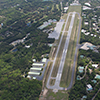 Aerial of Runway